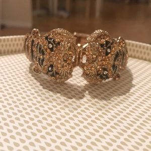 Tiger Bracelet with rhinestones